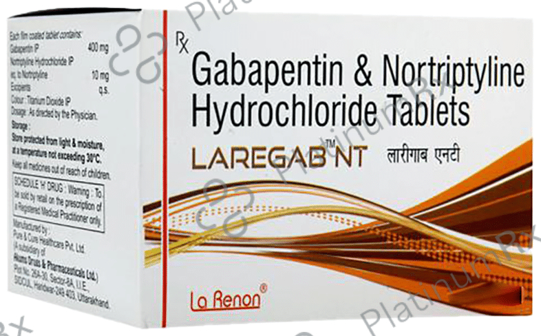 Laregab NT 400/10mg Tablet 10s
