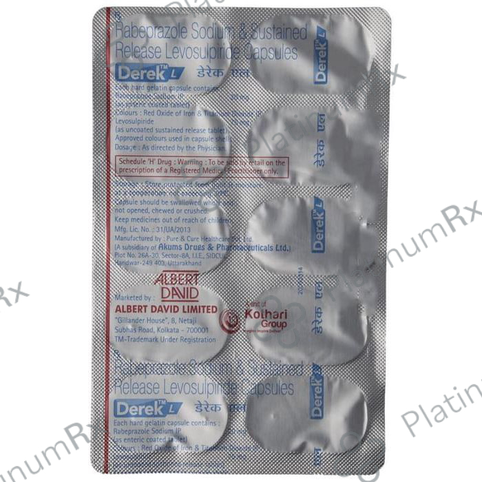 Derek L 75/20mg Capsule SR 10s