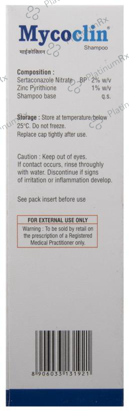 Mycoclin Shampoo 60ml