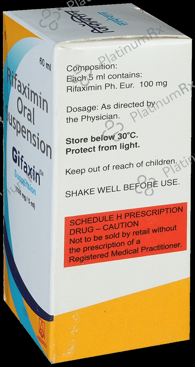 Gifaxin 100 mg Syrup