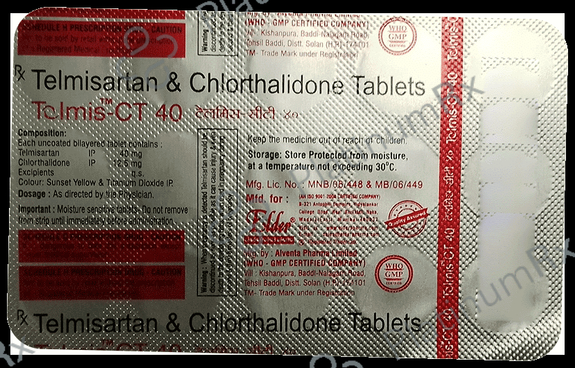 Telmis CT 40 Tablet