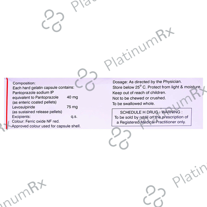 Pantop LS 75/40mg Capsule SR 10s