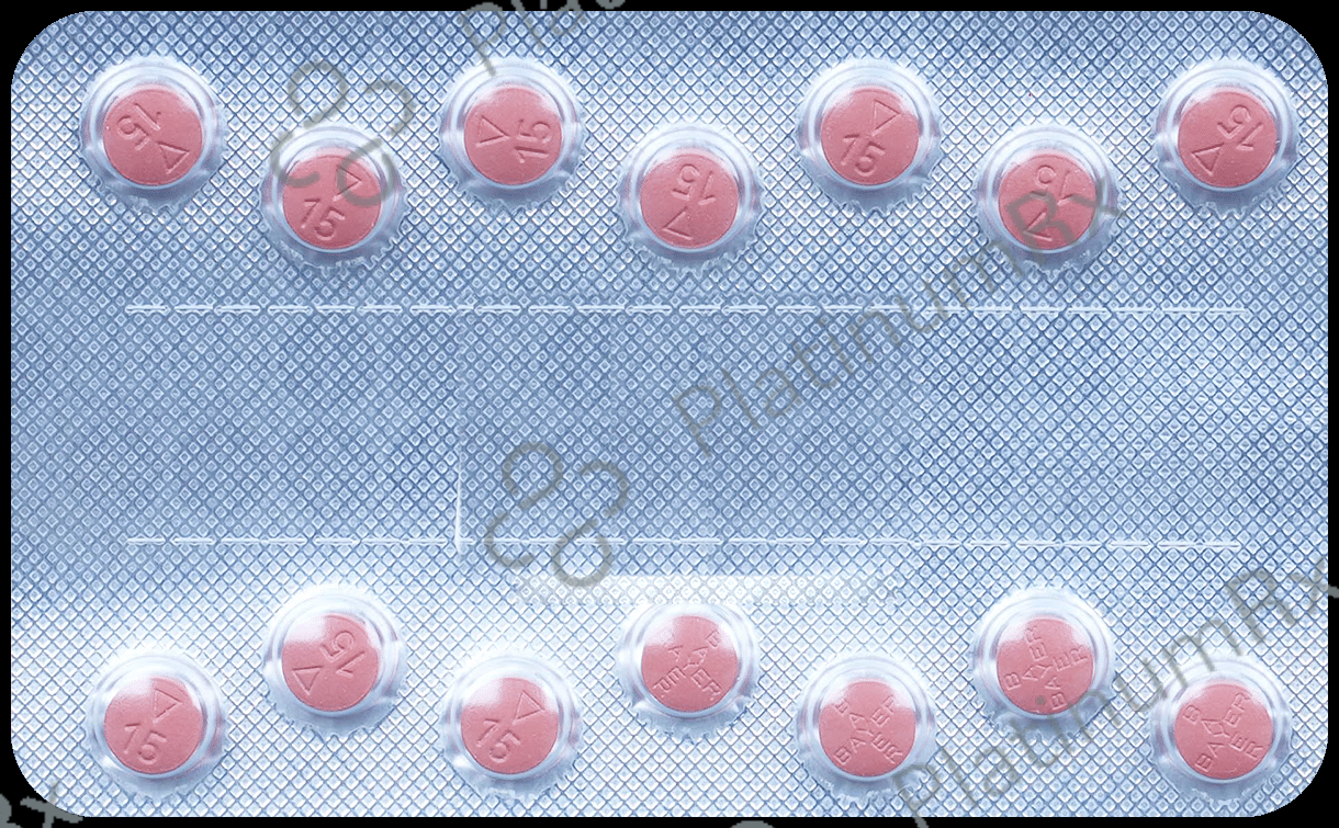 Xarelto 15mg Tablet 14s