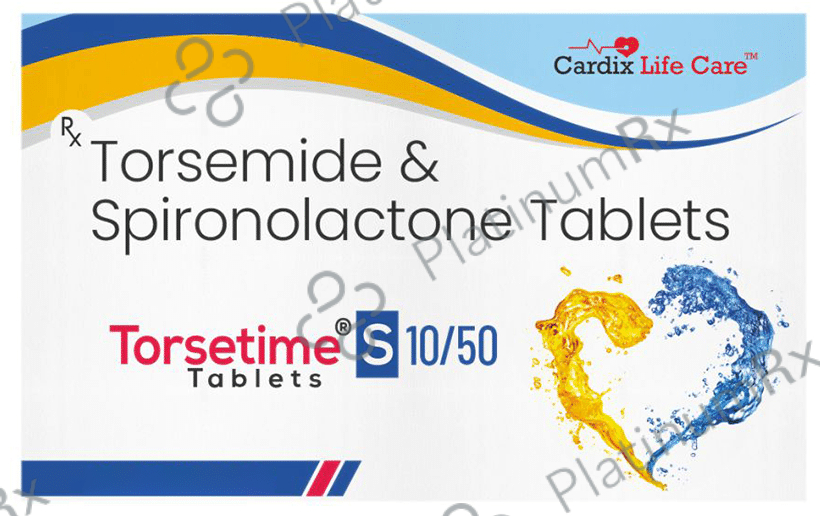 Torsetime S 50mg/10mg Tablet