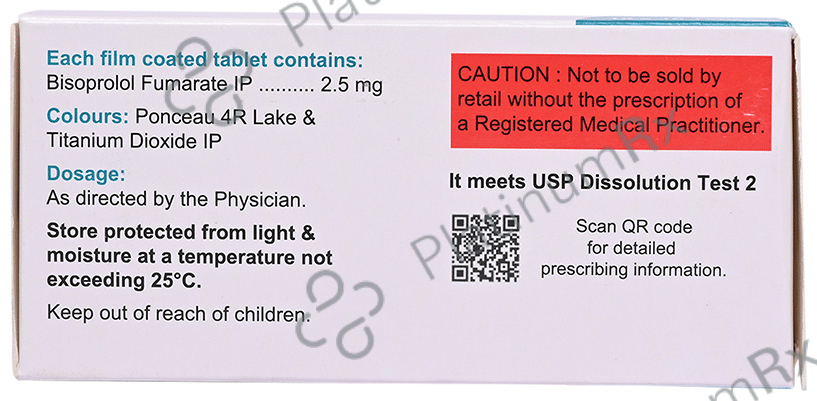 Bisofig 2.5mg Tablet 10s