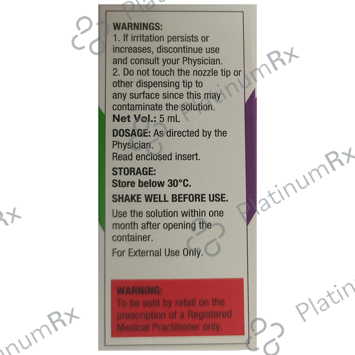 Simbrinza Ophthalmic Suspension 5ml