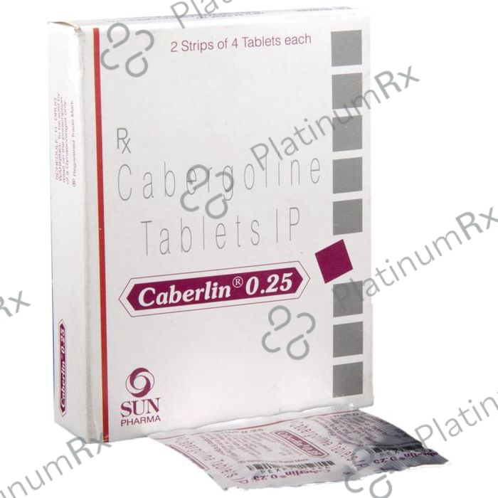 Caberlin 0.25mg Tablet 4s