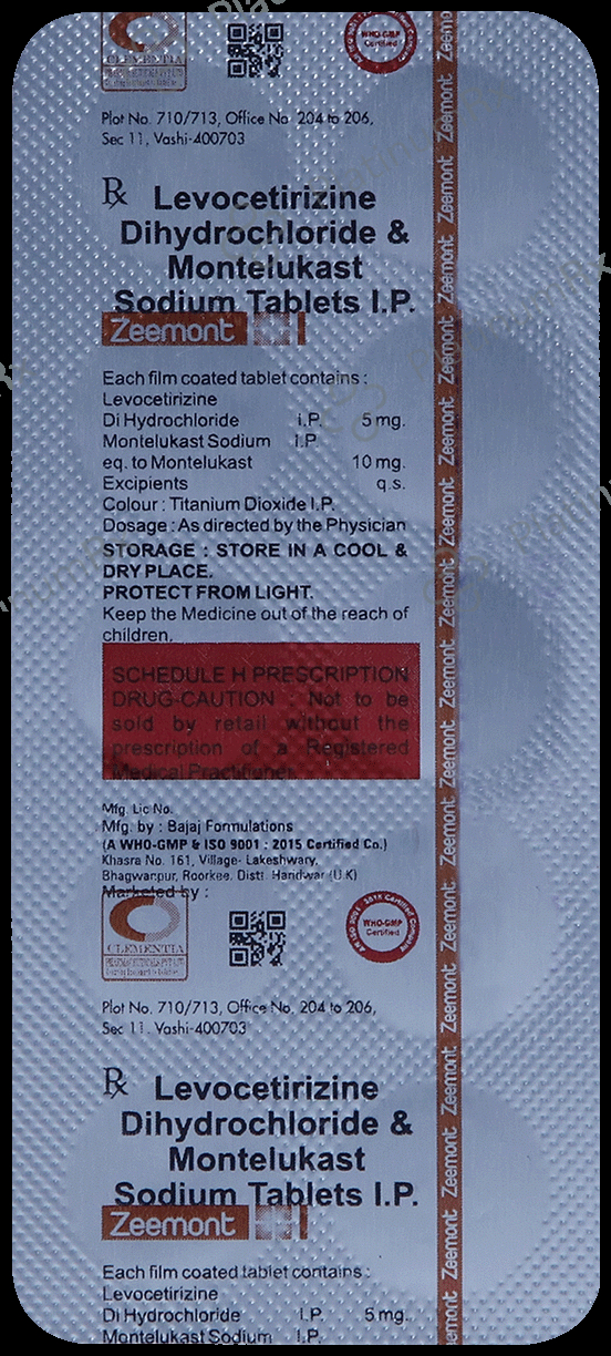 Zeemont 5mg/10mg Tablet