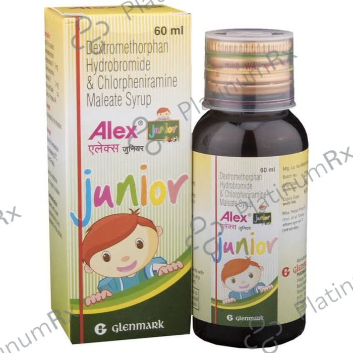 Alex Junior 2/5mg Syrup 60ml