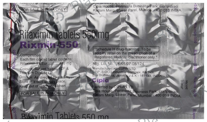 Rixmin 550mg Tablet 10s
