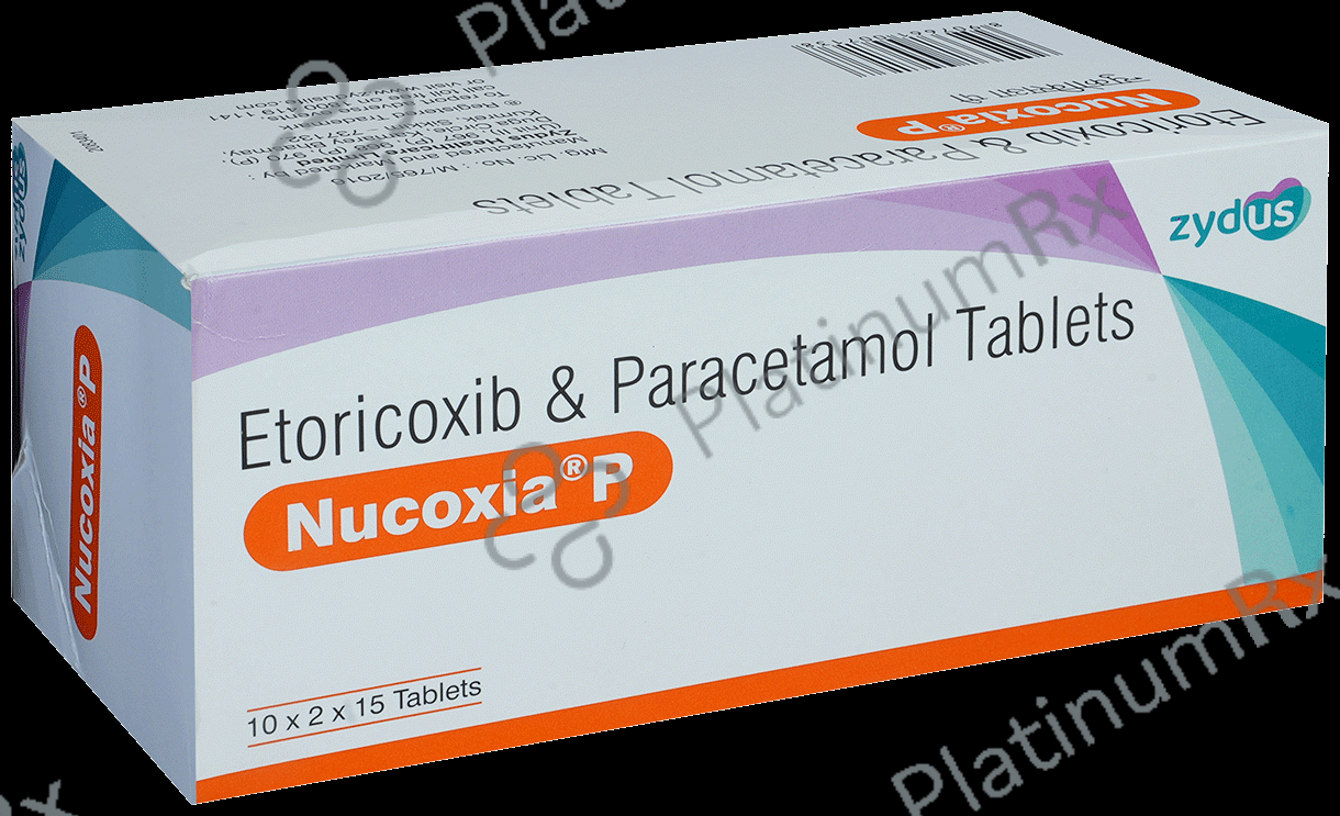 Nucoxia P 60/325mg Tablet 15s