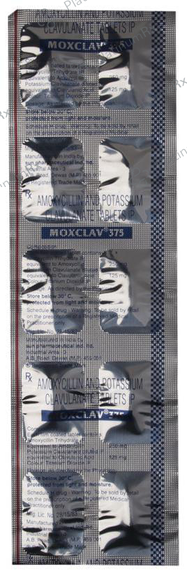 Moxclav 375 Tablet