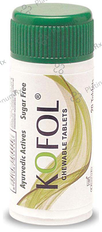Charak Kofol Ayurvedic Chewable Tablet 60s