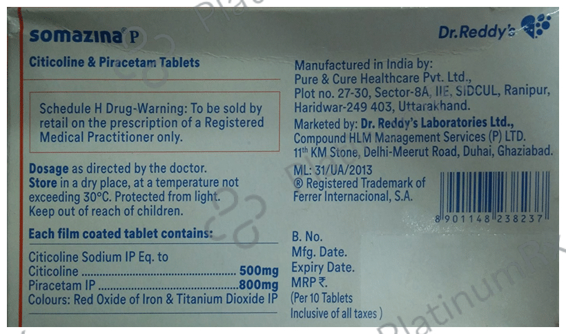 Somazina P Tablet