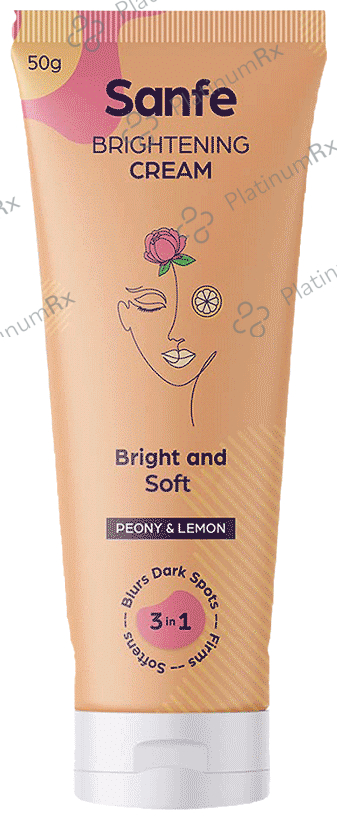 Sanfe Brightening Cream Peony & Lemon