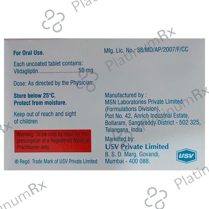 Jalra 50mg Tablet 15s