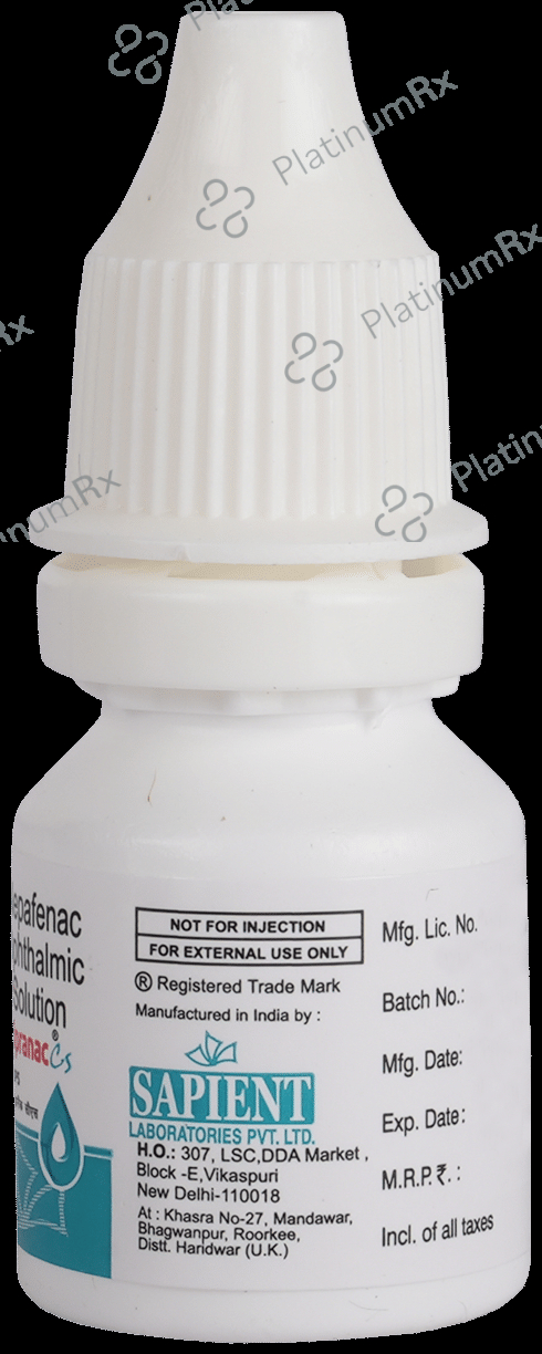 Nipranac CS 0.1% Eye Drop