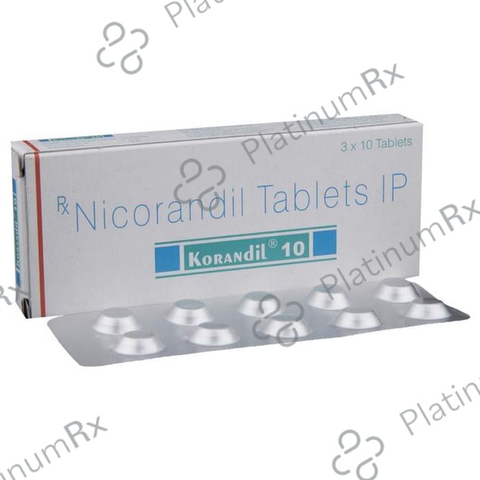 Korandil 10mg Tablet 10s