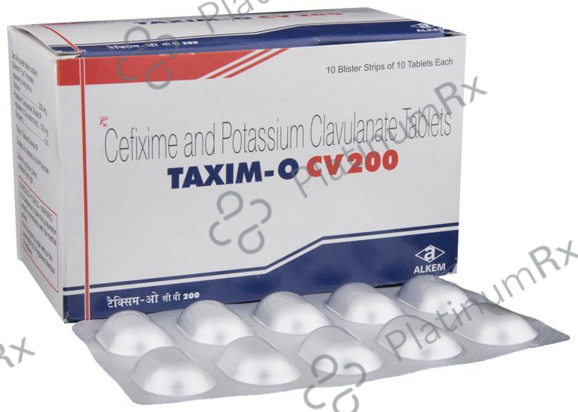 Taxim O CV 200/125mg Tablet 10s