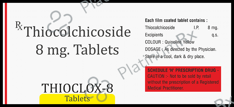Thioclox 8 Tablet