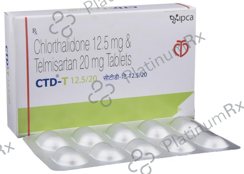 CTD-T 12.5/20 Tablet 10 Tablet