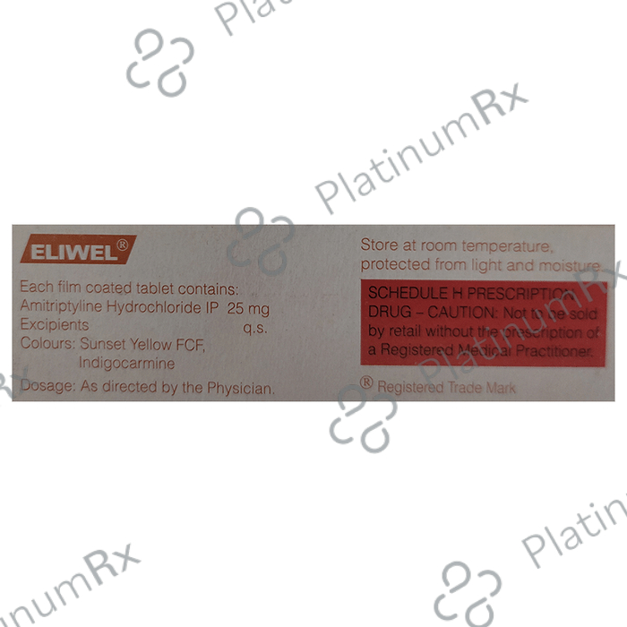 Eliwel 25mg Tablet 10s