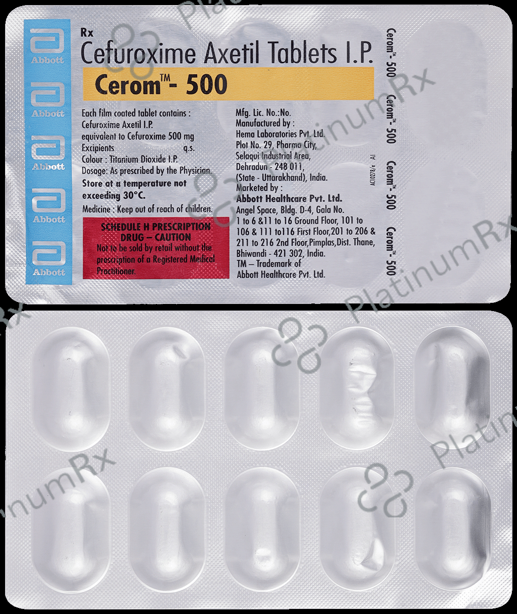 Cerom 500 Tablet 10 Tablet