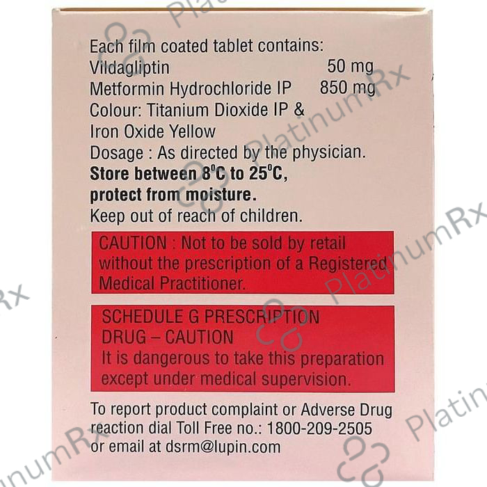 Verifica M 50/850mg Tablet 15s