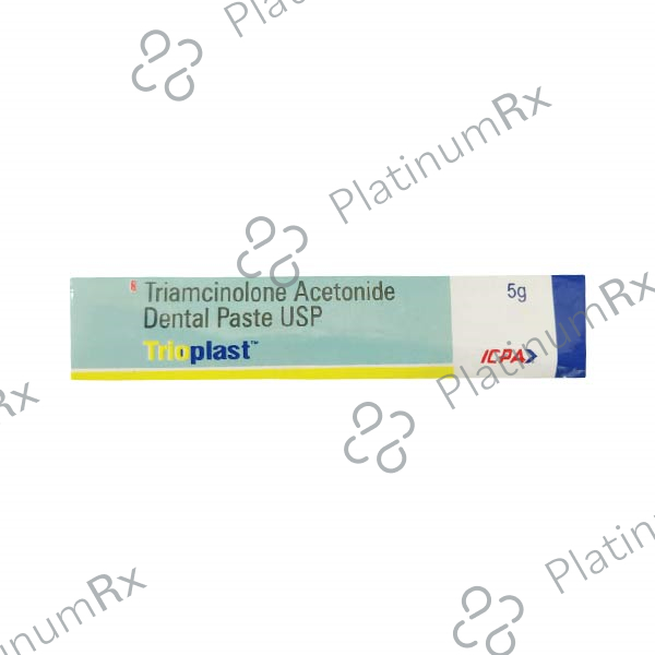 Trioplast 0.1% Dental Paste 5gm