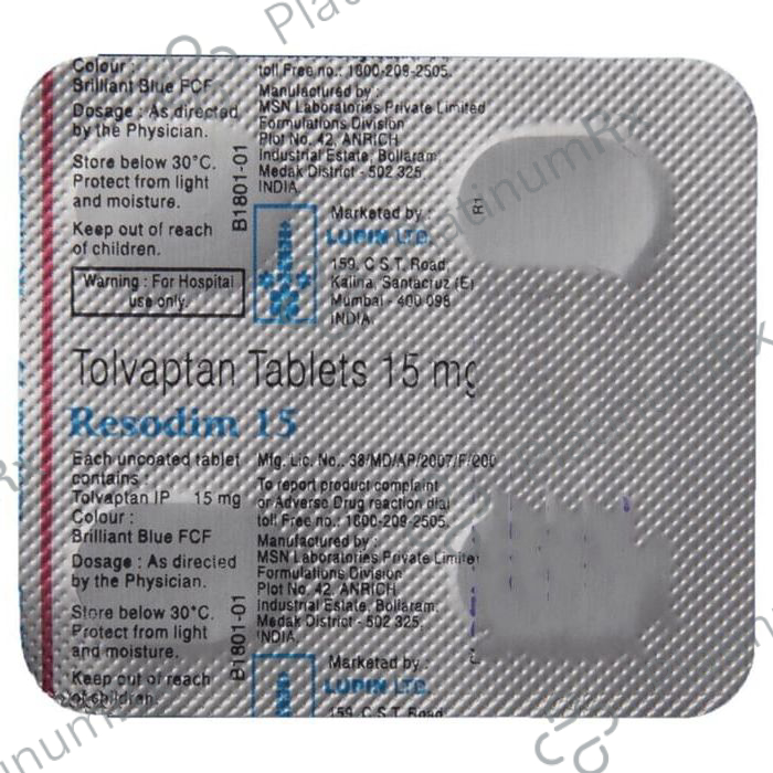 Resodim 15mg Tablet 4s