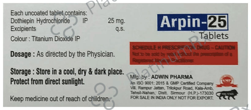 Arpin 25 Tablet