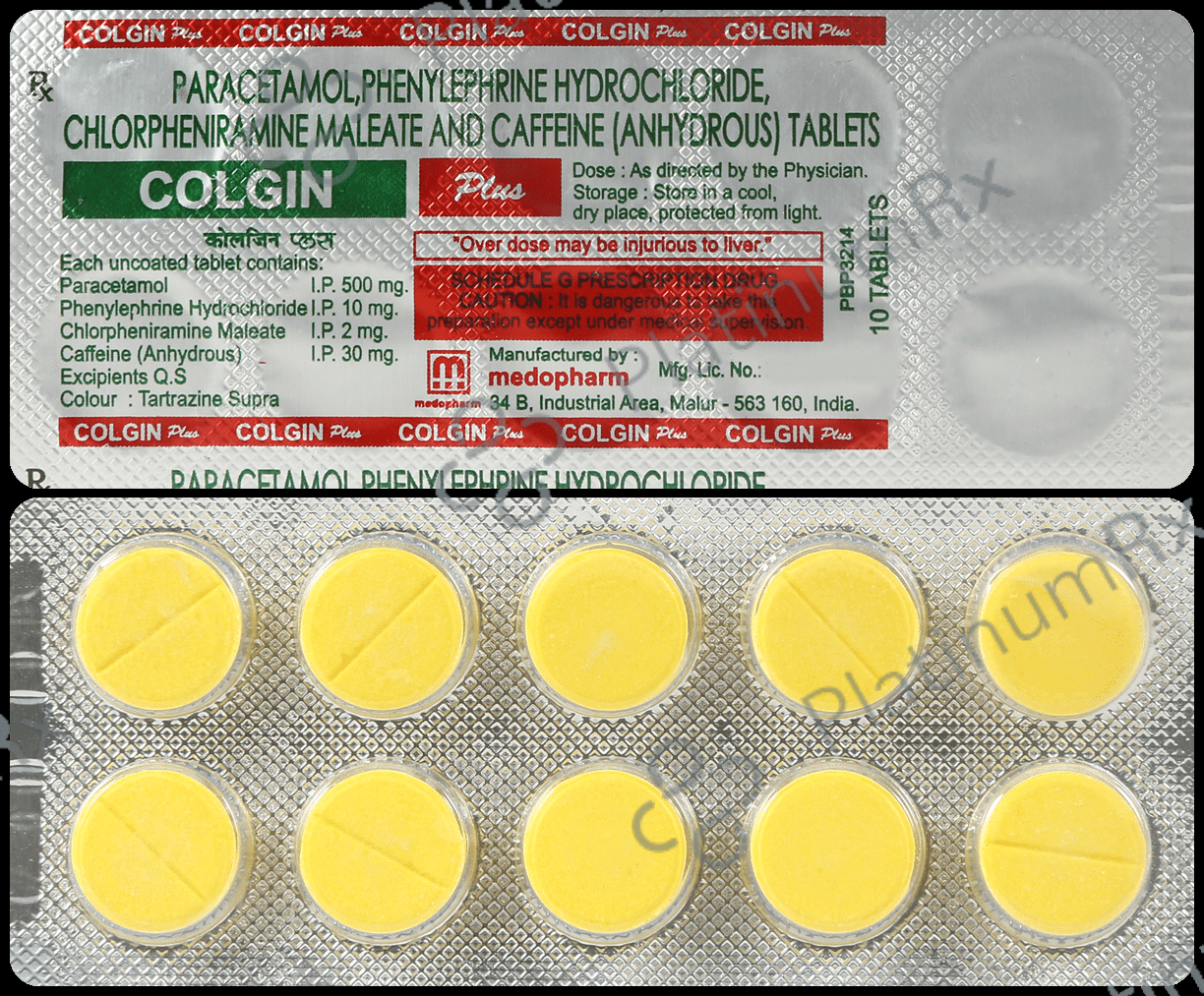 Colgin Plus Tablet 10s
