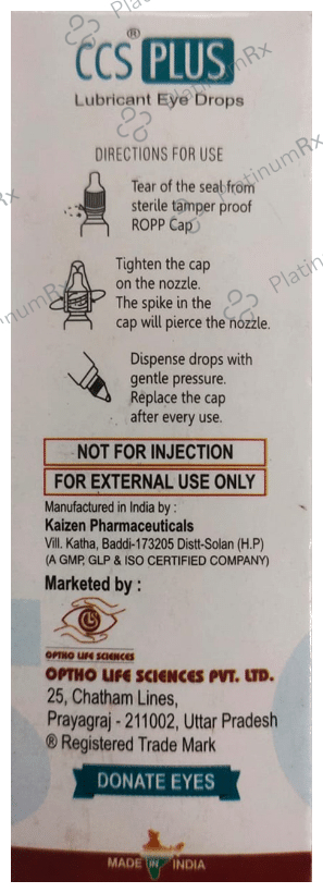 Ccs Plus Eye Drop