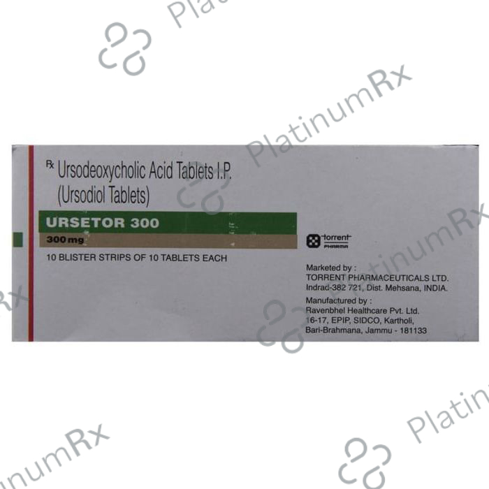 Ursetor 300mg Tablet 10s