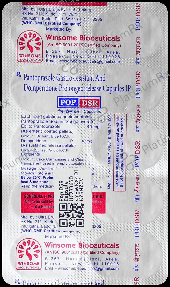 Pop DSR Capsule