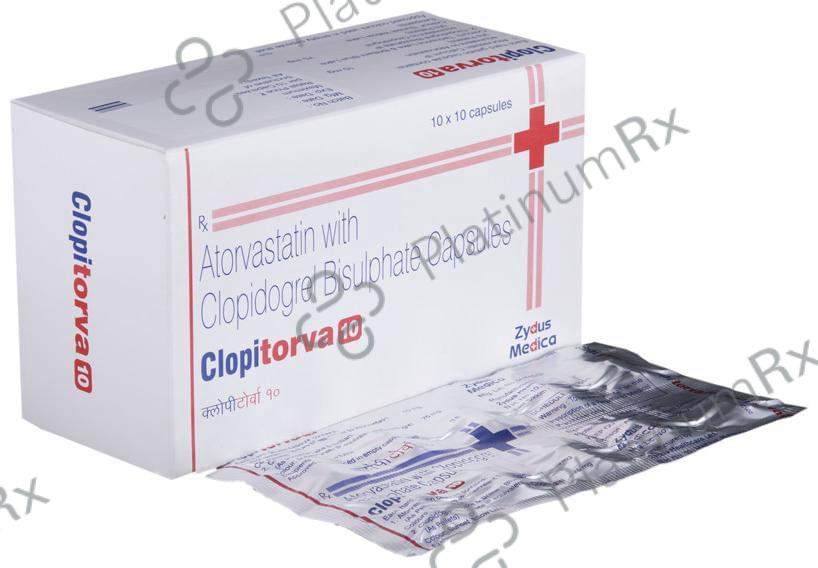 Clopitorva 10 Capsule 10 Capsule