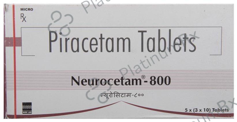 Neurocetam 800 Tablet 10 Tablet