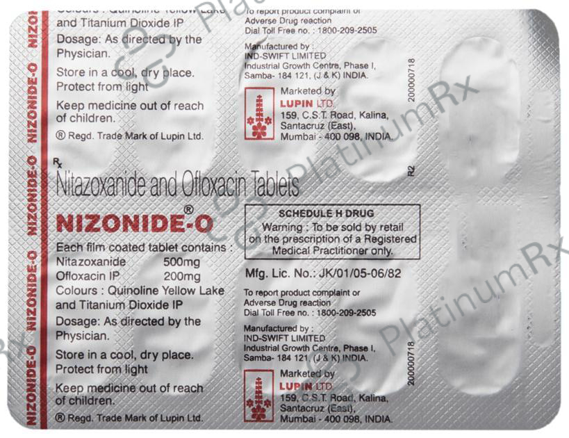 Nizonide-O Tablet