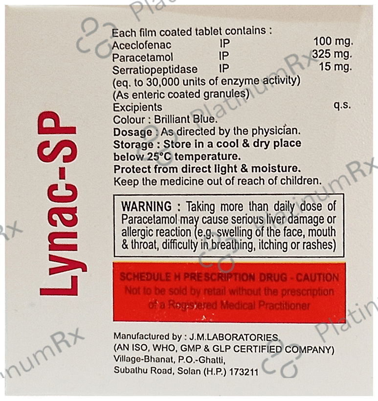 Lynac-SP Tablet