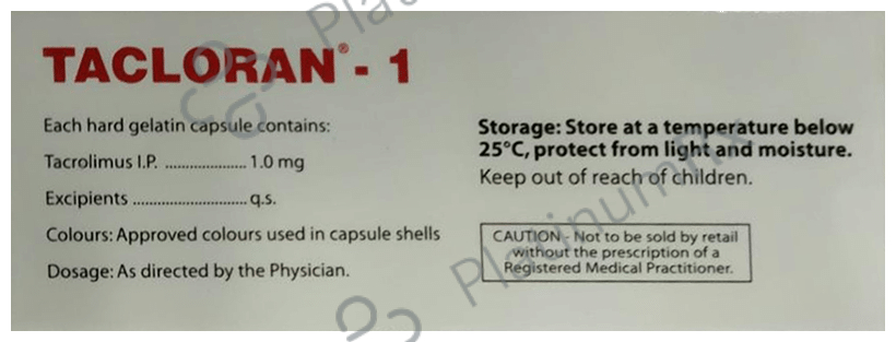 Tacloran 1 Capsule