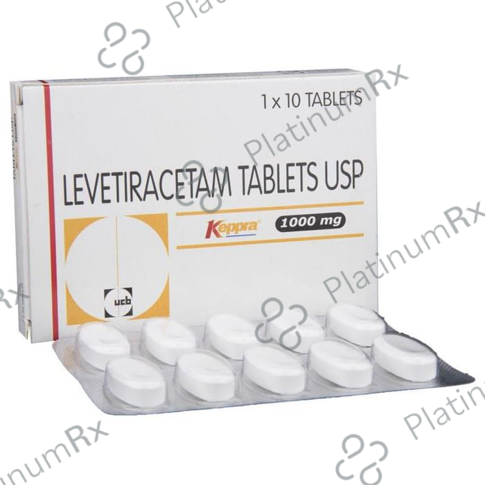 Keppra 1000mg Tablet 10s