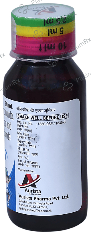Aurakof-DX Junior Syrup