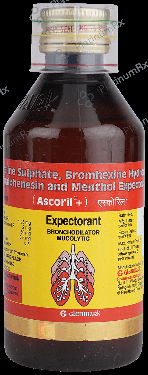 Ascoril Plus Expectorant 120ml