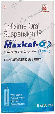 Maxicef O 100mg Oral Suspension 30ml