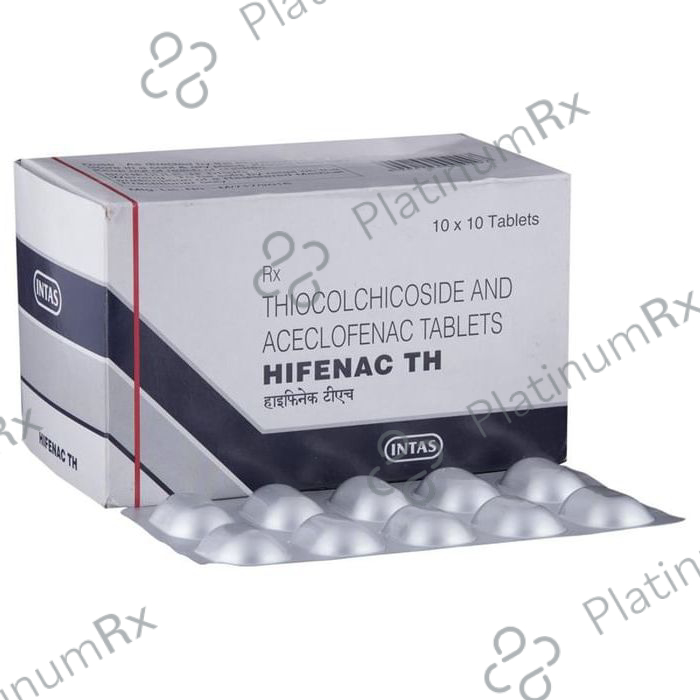 Hifenac TH 100/4mg Tablet 10s