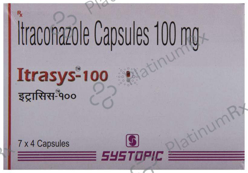 Itrasys 100mg Capsule 4s