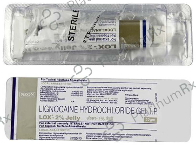 Lox 2% Jelly Gel 30gm