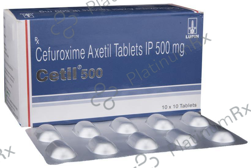 Cetil 500mg Tablet 10s