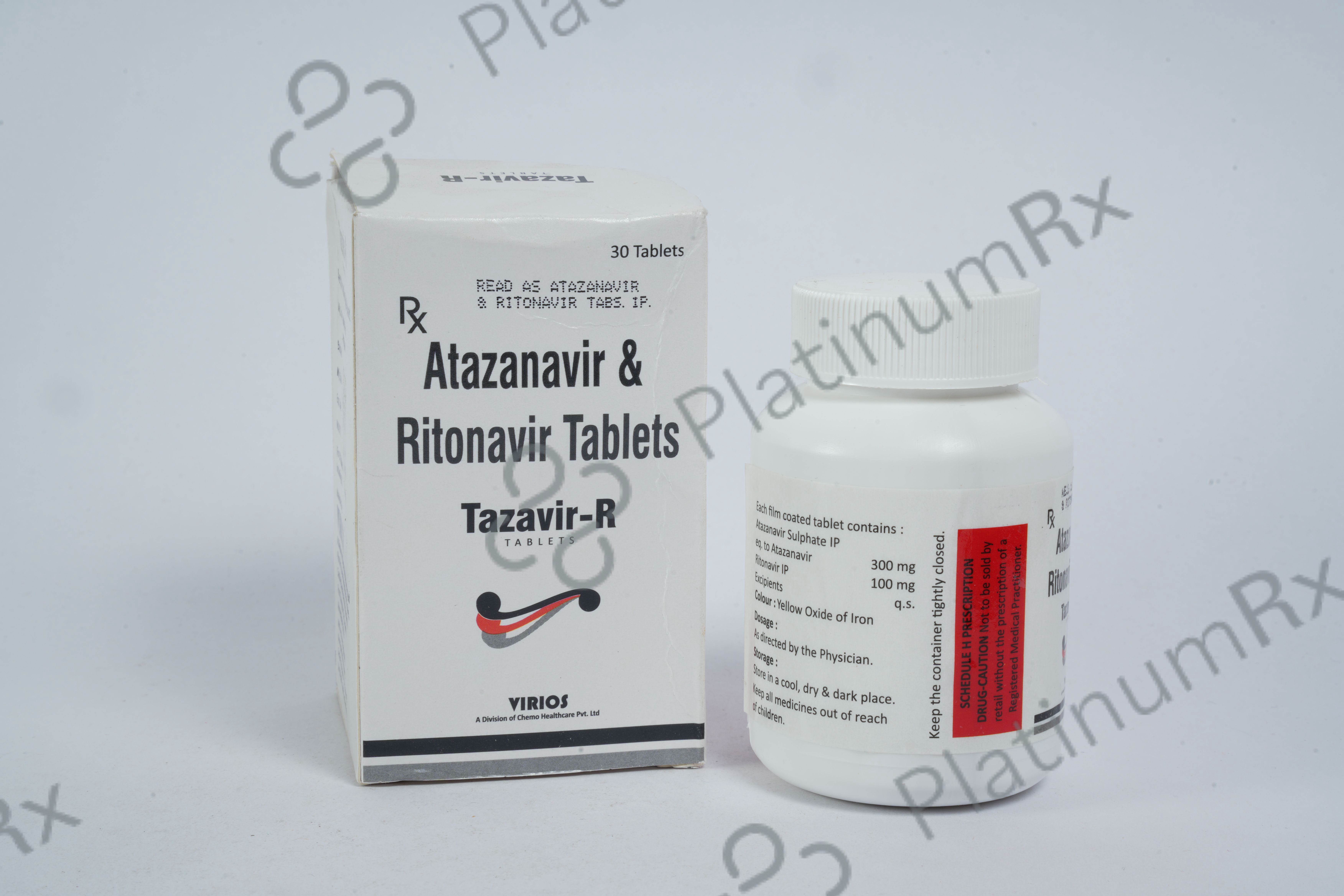 Tazavir R 300/100mg Tablet 30s