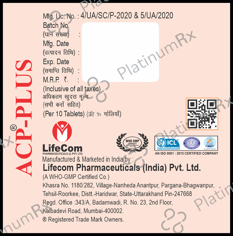 Acp Plus Tablet